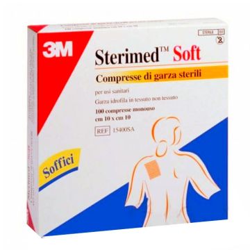 Sterimed Soft 100 Compresse Garze Sterili 10x10cm