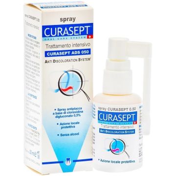 Curasept Denti Spray Lenitivo con Clorexidina 0,5% 30ml