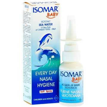 Isomar Baby Spray No Gas Acqua di Mare Isotonica 30ml