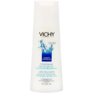 Vichy Purete Thermale Lait Dèmaquillant Latte Detergente Pelle Normale Mista 200ml
