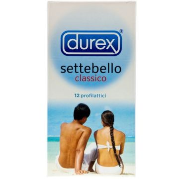 Durex Settebello Profillattici Preservativi Classici 12 Pezzi