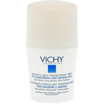 Vichy Deodorante Roll On Bille Anti Traspirante 48H Pelli Sensibili 50ml