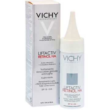 Vichy Liftactiv Retinol Crema Anti Rughe Acido Ialuronico Protezione UV 30ml