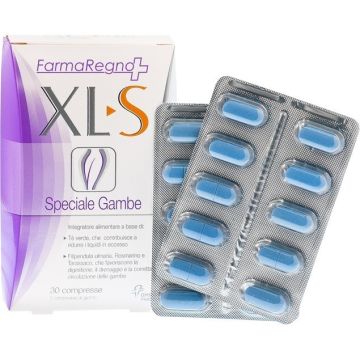 XLs Speciale Gambe Drenante, Anti Cellulite e Microcircolo 30 Capsule