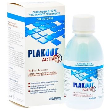 Plak Out Active Collutorio Clorexidina 0,12% 200ml