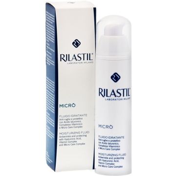 Rilastil Micro' Fluido Anti Rughe Idratante Pelle Mista 50ml