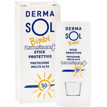 Dermasol Bimbi Stick Solare Protettivo SPF50+ Protezione Molto Alta 8ml