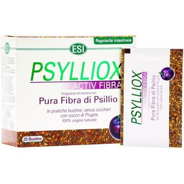 Psylliox Activ Fibra Succo Prugna Intestino Irregolare 20 Buste