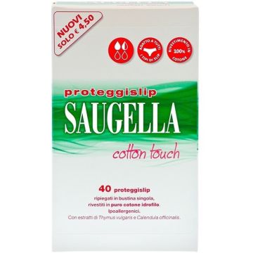 Saugella Cotton Touch Proteggislip 40 Pezzi Promo