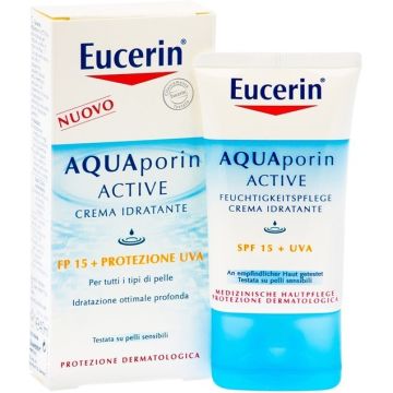 Eucerin AquaPorin Crema Idratante Viso Protezione UV 40ml