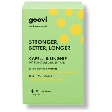 Goovi Stronger Better Longer Capelli & Unghie 60 Compresse