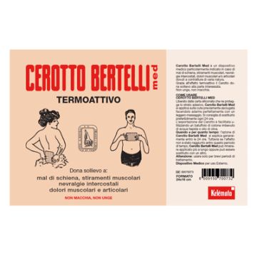 Bertelli Cerotto Med Grande 24x16cm