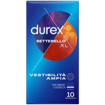 Durex Profilattico Settebello Extralarge 10 Pezzi