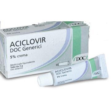 Aciclovir Doc Generici Crema 3g 5%