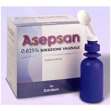 Asepsan Soluzione Vaginale 5 Flaconi con Cannule 0,625%