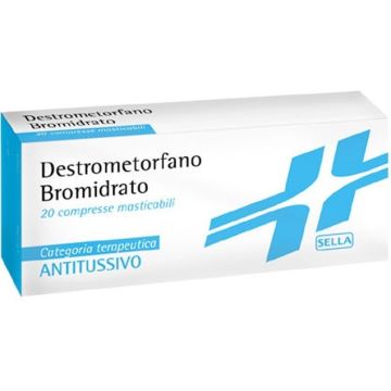Destrometorfano Bromidrato Sella 20 Compresse masticabili 7,65mg