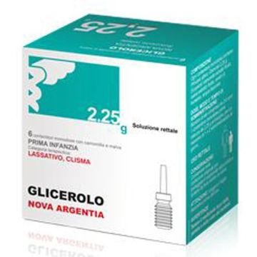 Glicerolo Nova Argentia Prima Infanzia 6 Contenitori Monodose 2,25g