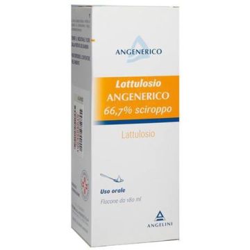 Lattulosio Angenerico Sciroppo 180ml 66,7%