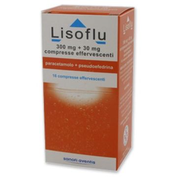 Lisoflu 16 Compresse Effervescenti 300mg+30mg