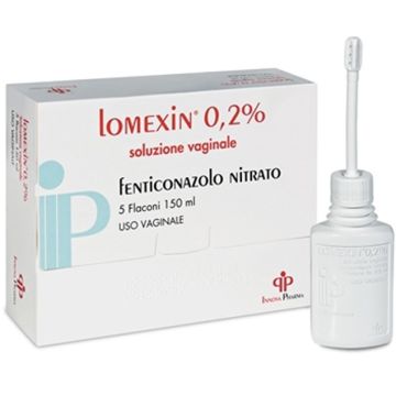 Lomexin Soluzione Vaginale 5 Flaconcini 150ml 0,2%