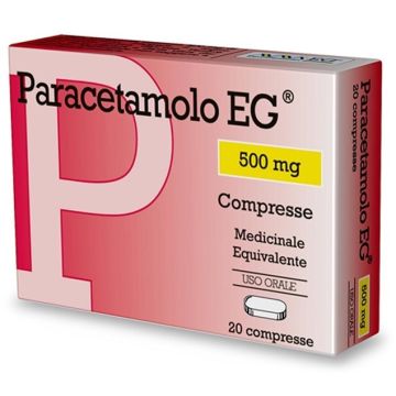 Paracetamolo Eg 20 Compresse 500mg 