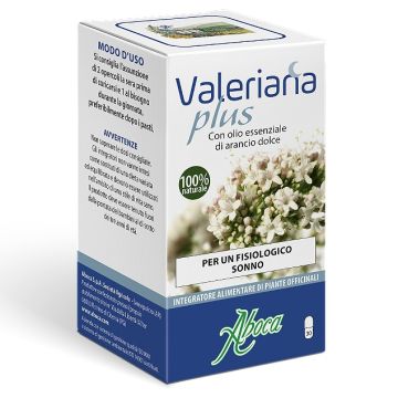 Aboca Valeriana Plus Integratore 30 Opercoli 
