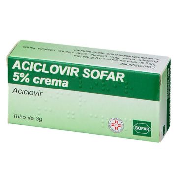 Aciclovir Sofar Crema 5% 3g