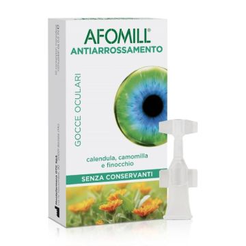 Afomill Gocce Oculari Antiarrossamento 10 Flaconcini