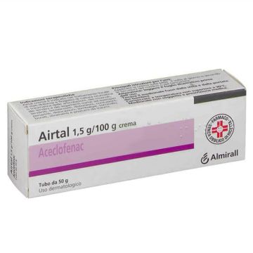 Airtal Crema Aceclofenac 50g 1,5g/100g