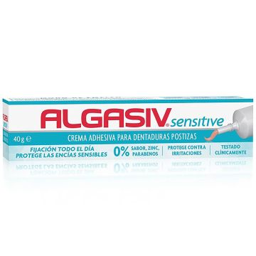 Algasiv Sensitive Crema Adesiva Dentiera 40g Promo