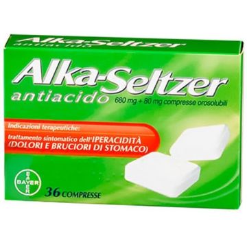 Alka Seltzer Antiacido 36 Compresse 