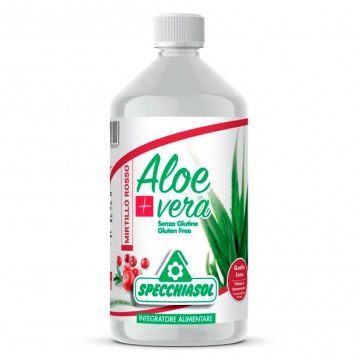 Specchiasol Aloe Vera+ Succo Depurativo Mirtillo Rosso 1L