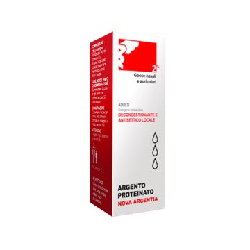 Argento Proteinato Nova Argentia 2% Adulti Gocce Nasali e Auricolari 10ml