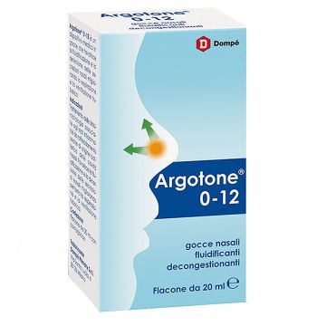 Argotone 0-12 Gocce Nasali Fluidificanti 20ml 