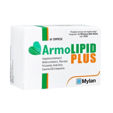 Armolipid Plus Integratore Alimentare Colesterolo e Trigliceridi 60 Compresse