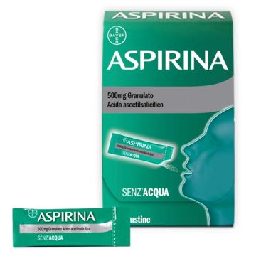 Aspirina 500mg Granulato 10 Bustine Orosolubili