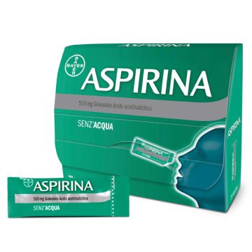 Aspirina 500mg Granulato 20 Bustine Orosolubili