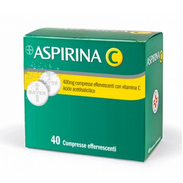 Aspirina C 40 Compresse Effervescenti 400+240mg