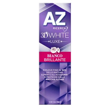 AZ 3D White Luxe Bianco Brillante Dentifricio 75ml