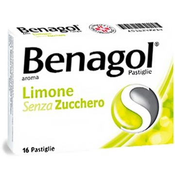 Benagol Limone Senza Zucchero 16 Pastiglie