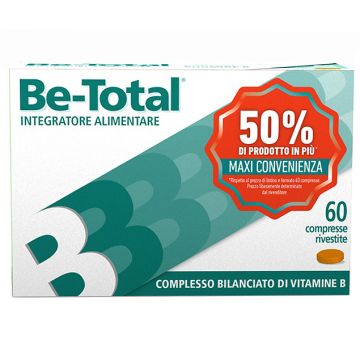 BeTotal Integratore Vitamina B 60 Compresse