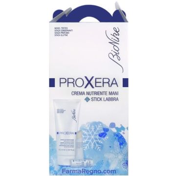 Bionike Proxera Happy Winter Crema Mani + Stick Labbra 75ml+4,5g