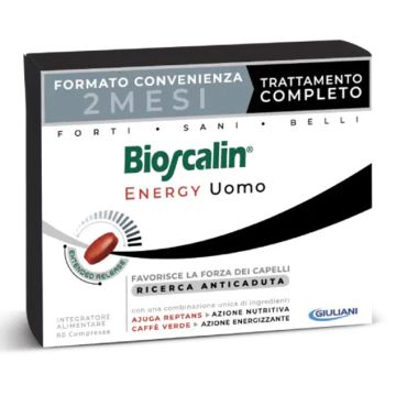 Bioscalin Energy Capelli Uomo Anticaduta 60 Compresse Promo