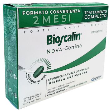 Bioscalin Nova Genina Integratore Anticaduta Capelli 60 Compresse