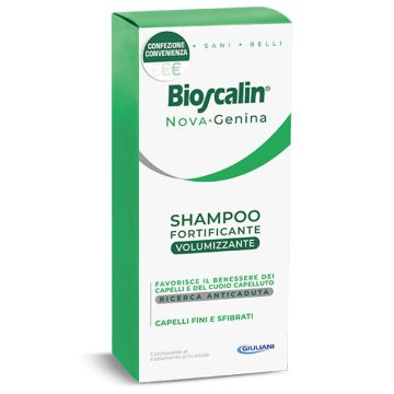 Bioscalin Nova Genina Shampoo Volumizzante Capelli Sfibrati 200ml