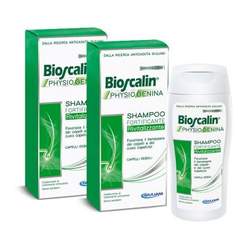 Bioscalin Physiogenina Shampoo Fortificante Rivitalizzante Pacco Doppio