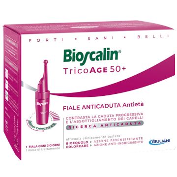 Bioscalin Tricoage 50+ Anticaduta Capelli 10 Fiale Promo