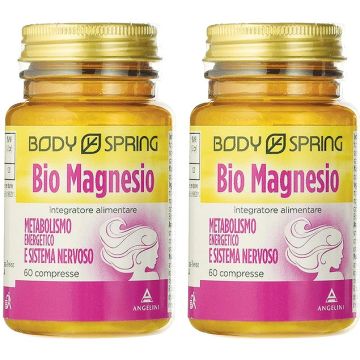 Body Spring Bio Magnesio 60 Compresse Pacco Doppio 