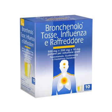 Bronchenolo Tosse Influenza e Raffreddore 10 Bustine