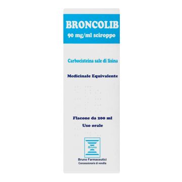 Broncolib Sciroppo per la tosse 200ml 90mg/ml